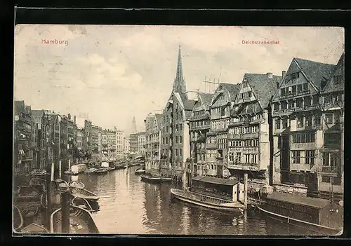 AK Alt-Hamburg, Deichstrassenfleet