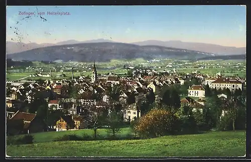 AK Zofingen, Ortsansicht vom Heiternplatz