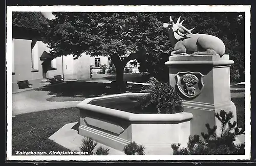 AK Walzenhausen, Kirchplatzbrunnen