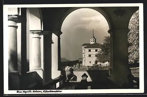 AK Schaan, Blick aus der Dux Kapelle