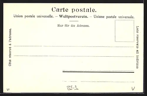 AK Bern, Kirchenfeldbrücke und Bundespalast