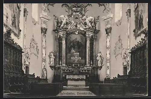 AK Arlesheim, Inneres der Domkirche