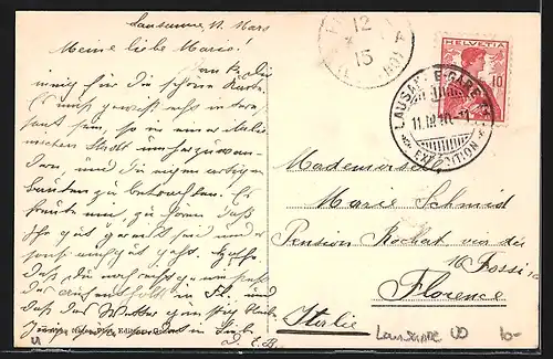 AK Ouchy, Palace Hôtel et Beau Rivage, Segelboote