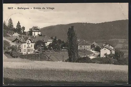 AK Ballaigues, Entrèe du Village