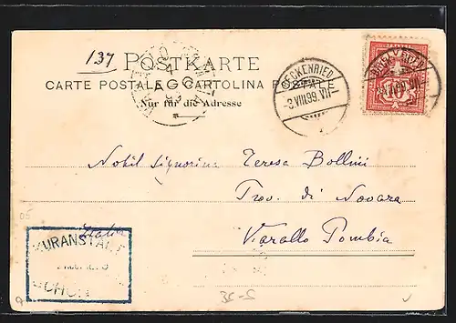 AK Bern, Stadteingeng bei der alten Nydeckbrücke