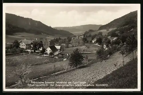 AK Mostviel bei Egloffstein, Schullandheim der Evangel. Mädchenschule Nürnberg