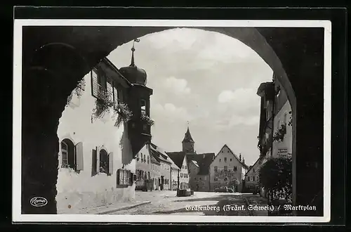 AK Gräfenberg (Fränk. Schweiz), Marktplatz