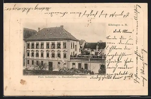 AK Kitzingen a. M., Prot. Industrie- und Haushaltungsschule