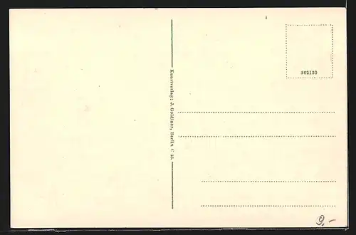AK Malchin, Kalensche Tor mit Post