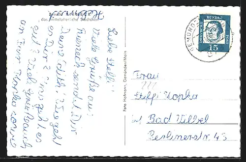 AK Rieneck / Ufr., Ortsansicht, Strassenpartie