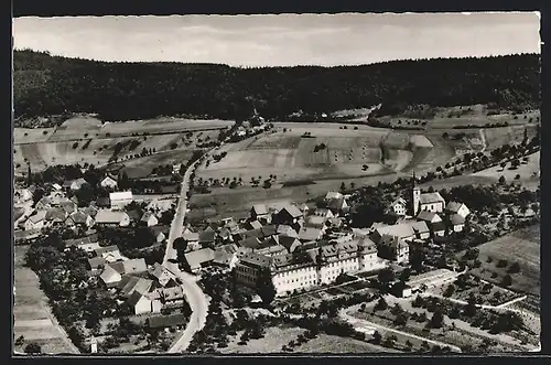 AK Eichelsdorf /Ufr., Totalansicht, Fliegeraufnahme