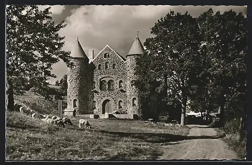 AK Bischofsheim /Rhön, Jagdschloss Holzberg