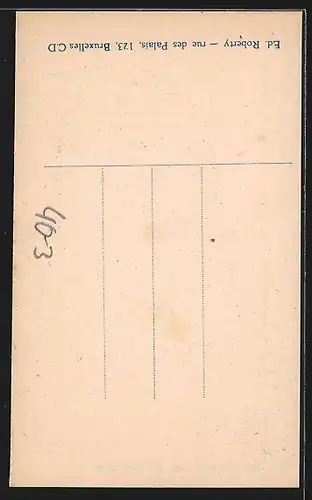 AK Bruxelles, Soldaten beim Manneken-Pis