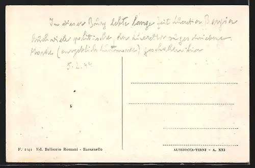 AK Vasanello, Castello dei Marchesi Misciatelli