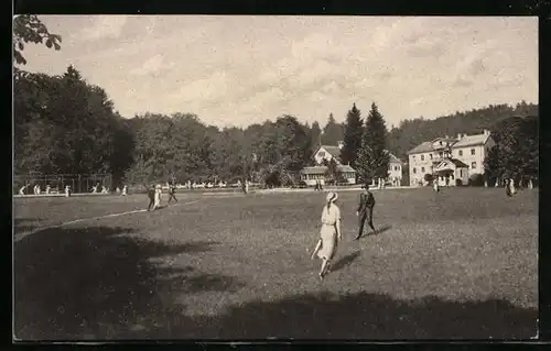 AK Pöcking, Gasthof Possenhofen