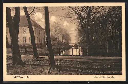 AK Mirow, Hafen mit Sportschule