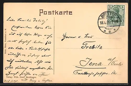 AK Merchingen, Totalansicht