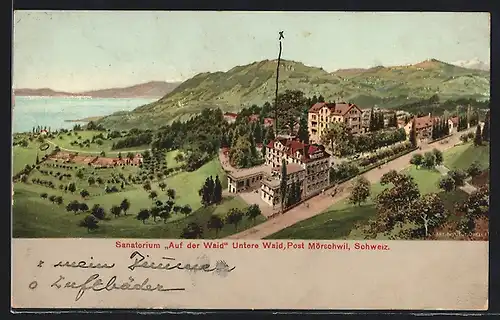 AK Mörschwil, Untere Waid, Sanatorium Auf der Waid