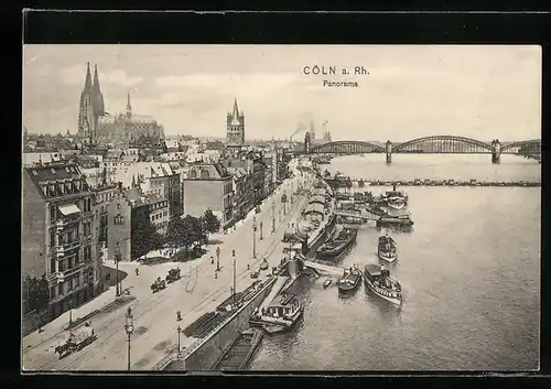AK Köln a. Rh., Panorama