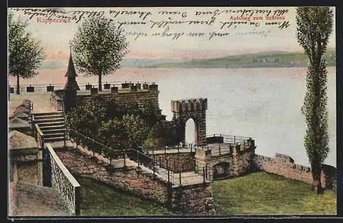 AK Rapperswil, Aufstieg zum Schloss