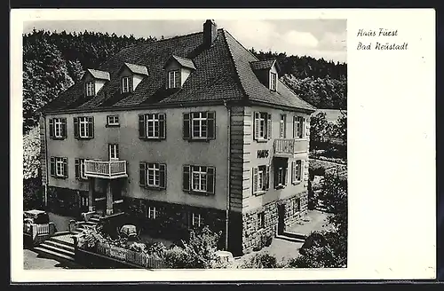AK Bad Neustadt, Hotel Haus Fürst
