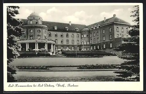 AK Bad Hermannsborn bei Bad Driburg, Westfälisches Kurhaus