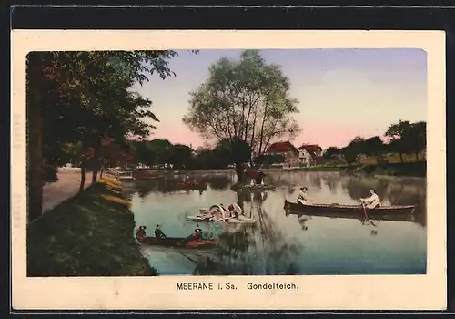 AK Meerane, Partie am Gondelteich