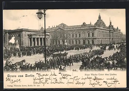 AK Berlin, Neue Wache Unter den Linden