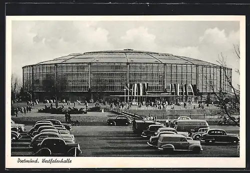 AK Dortmund, Parkplatz vor der Westfalenhalle