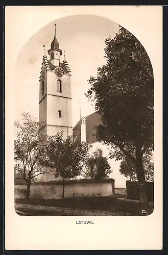 AK Lotzwil, Ansicht der Kirche