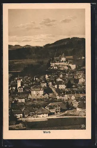 AK Worb, Ortsansicht