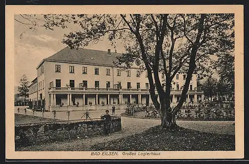 AK Bad Eilsen, Blick auf Grosses Logierhaus