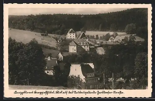 AK Berggiesshübel, Blick auf das Neubaugebäude Gersdorfer Strasse