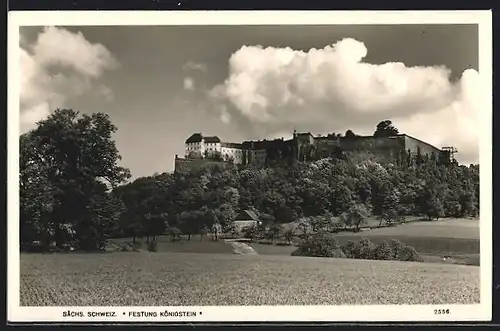 AK Königstein /Sächs. Schweiz, Festung Königstein