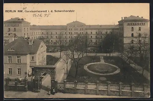 AK Berlin, Scharnhorststrasse, Garnisonlazarett
