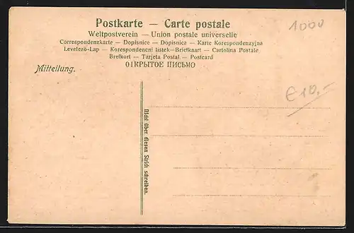 Lithographie Berlin, Brandenburger Tor, Königl. Schloss, Siegessäule