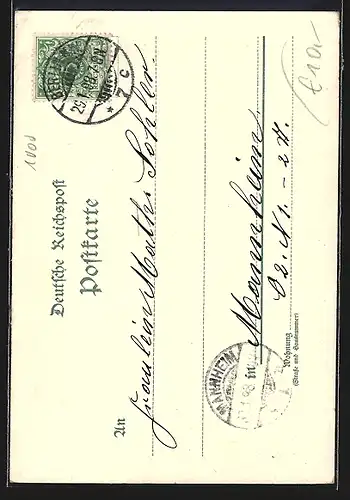 Lithographie Berlin, Zeughaus, Die Schlosswache zieht auf