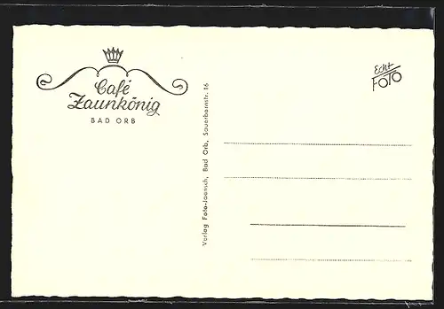 AK Bad Orb, Cafe Zaunkönig