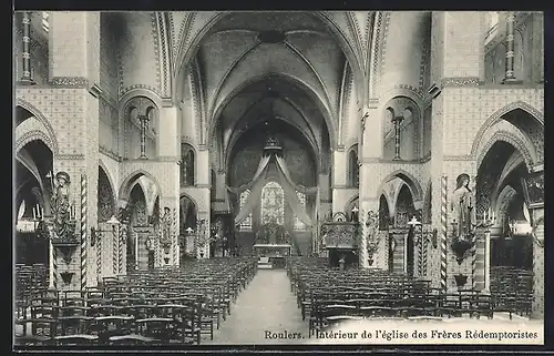 AK Roulers, Interieur de l`eglise des Freres Redemptoristes