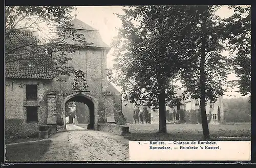 AK Roulers, Chateau de Rumbeke