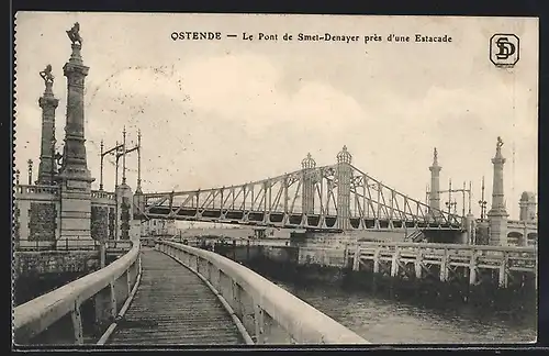 AK Ostende, Le Pont de Smet-Denayer pres dùne Estacade