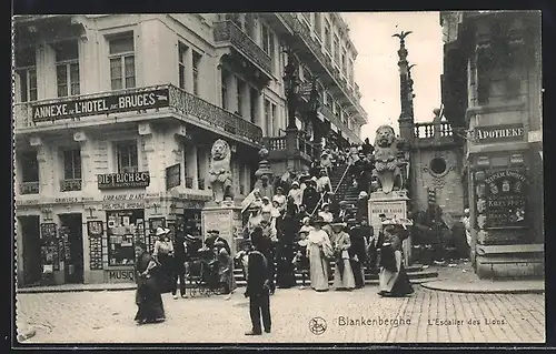 AK Blankenberghe, L`Escalier des Lions