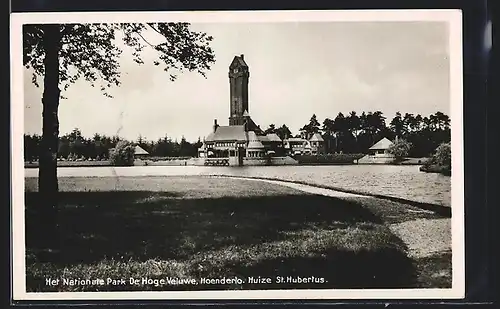 AK Hoenderlo, Het Nationale Park De Hoge Veluwe, Huize St. Hubertus