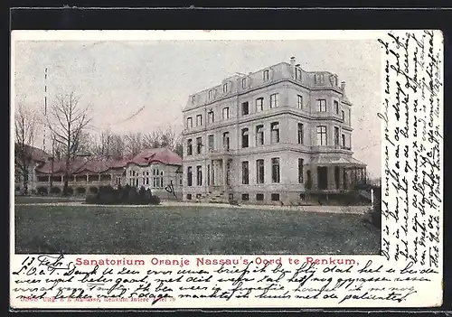 AK Renkum, Sanatorium Oranje Nassau`s Oord