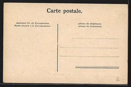 AK Lausanne, le grand pont et la cathédrale