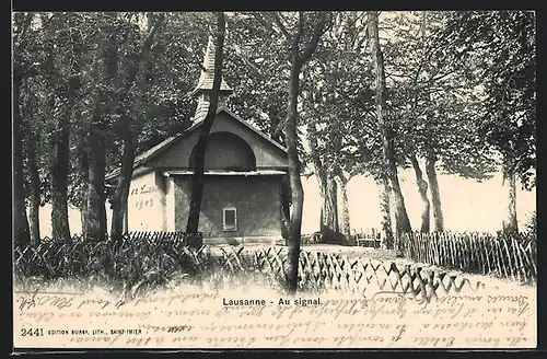 AK Lausanne, au signal