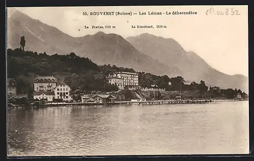 AK Bouveret, Lac Léman, Le débarcadère