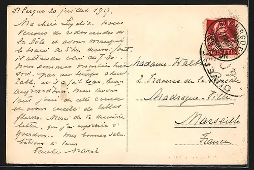 AK Saint-Cergue, Vur sur les Hôtel