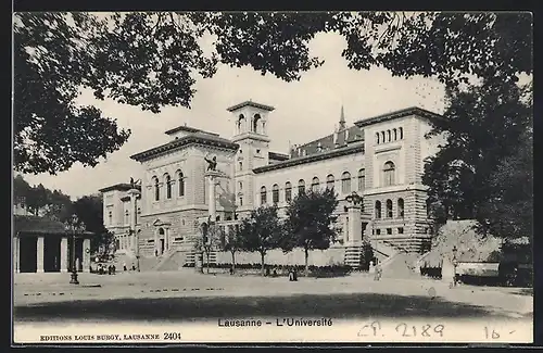 AK Lausanne, l`université