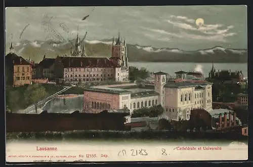 AK Lausanne, Cathedrale et Universite